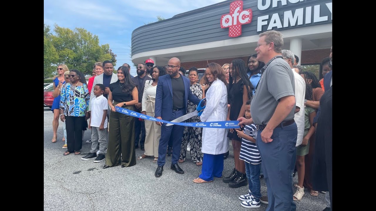 AFC Urgent Care Ribbon Cutting 9 26 23 - YouTube