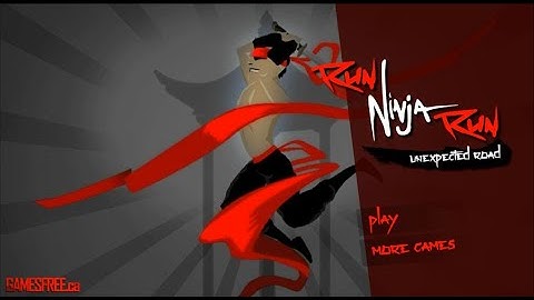 Run Ninja Run Unexpected Road - (Flash Game) #195