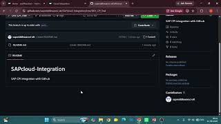 SAP CPI GitHub Integration | Version Control & Repository Integration – Hands-On