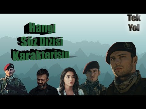 Hangi Söz Dizisi Karakterisin - Kişilik Testi