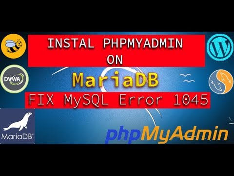 Phpmyadmin mariadb