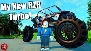 I Took My Monster Rzr Mudding In Roblox Will We Get Stuck?