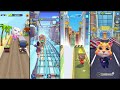 talking tom gold run 🆚 Subway princess runner 🆚 talking tom hero dash 🆚 cat runner gameplay 