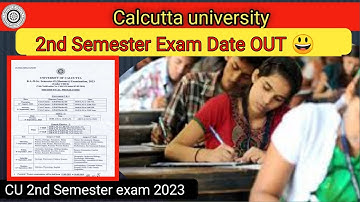 CU 2nd Semester Exam Routine 2023 OUT On Cuexam.net #cuexam2023