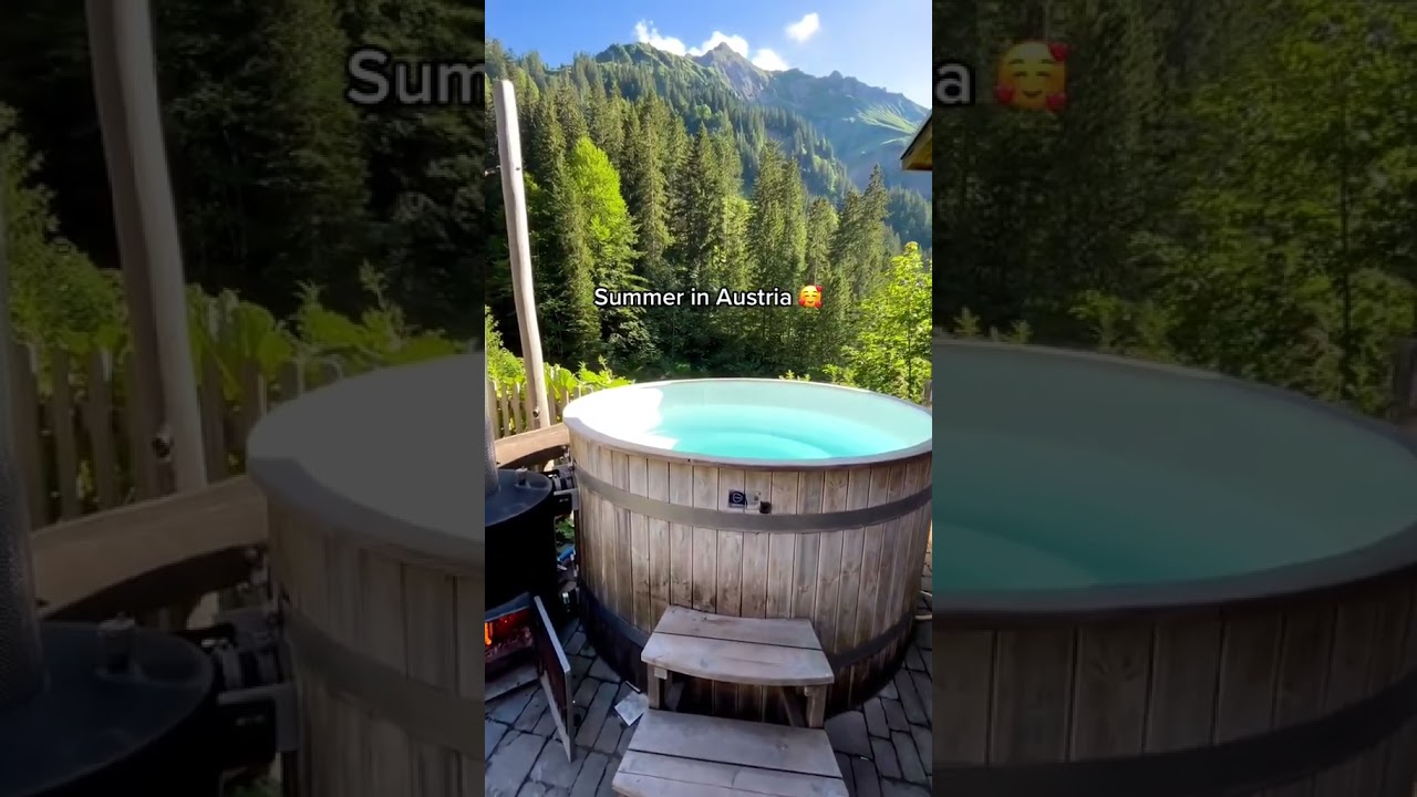 Spend your summer in the Austrian mountains at📍Berghaus Schroecken chalets 