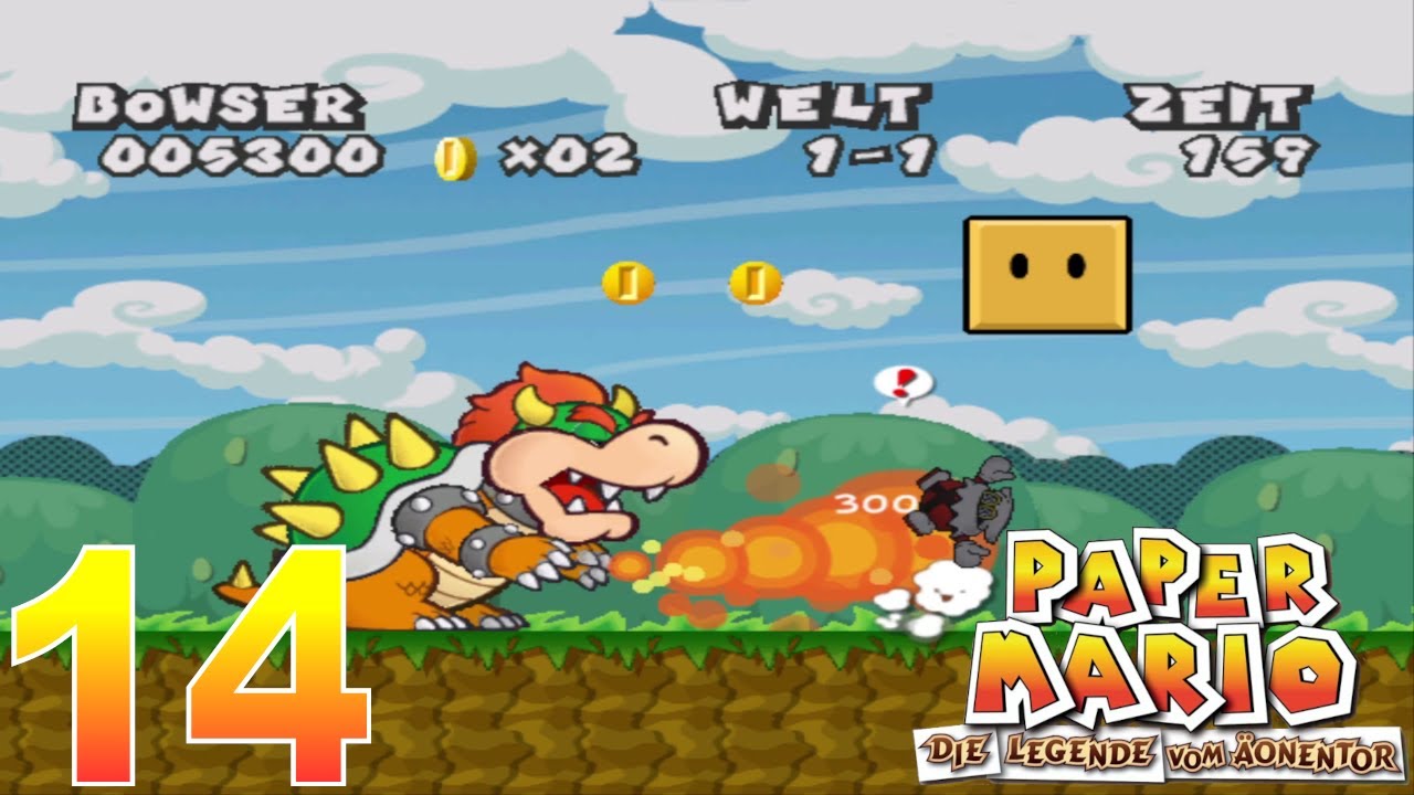 Paper Mario Die Legende Vom äonentor Emulator Paper Mario: Die Legende vom Äonentor #14 - Super Bowser Bros. - YouTube