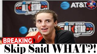 Caitlin clark is becoming a problem for the wnba — skip bayless