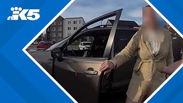 RAW: Bodycam video of Pierce County woman arrested for DUI three times in one week