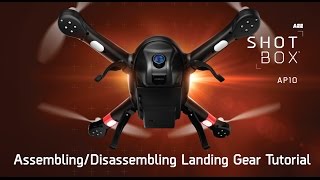 AEE ShotBox AP10 Drone Landing Gear Instructions