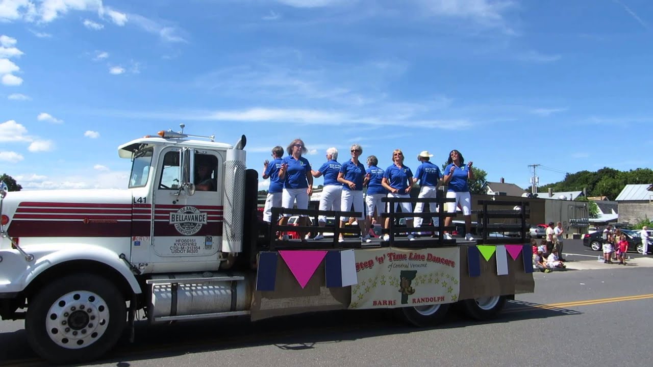 Step 'n' Time Line Dancers Barre Heritage Festival Parade 2013 YouTube