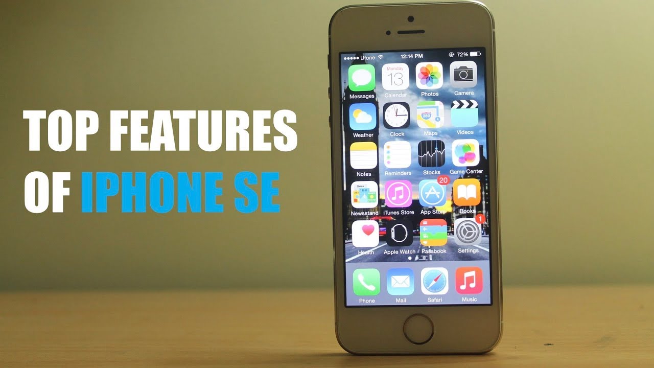 Top Features of Apple iPhone SE YouTube