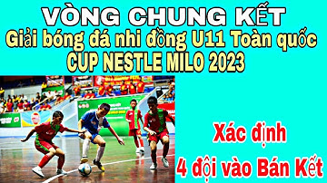 Xác định 4 đội vào Bán Kết. #u11 #toanquoc #2023 #vck #daklak