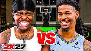 Ja Morant was TRASH TALKING so I EXPOSED HIM in NBA 2K27