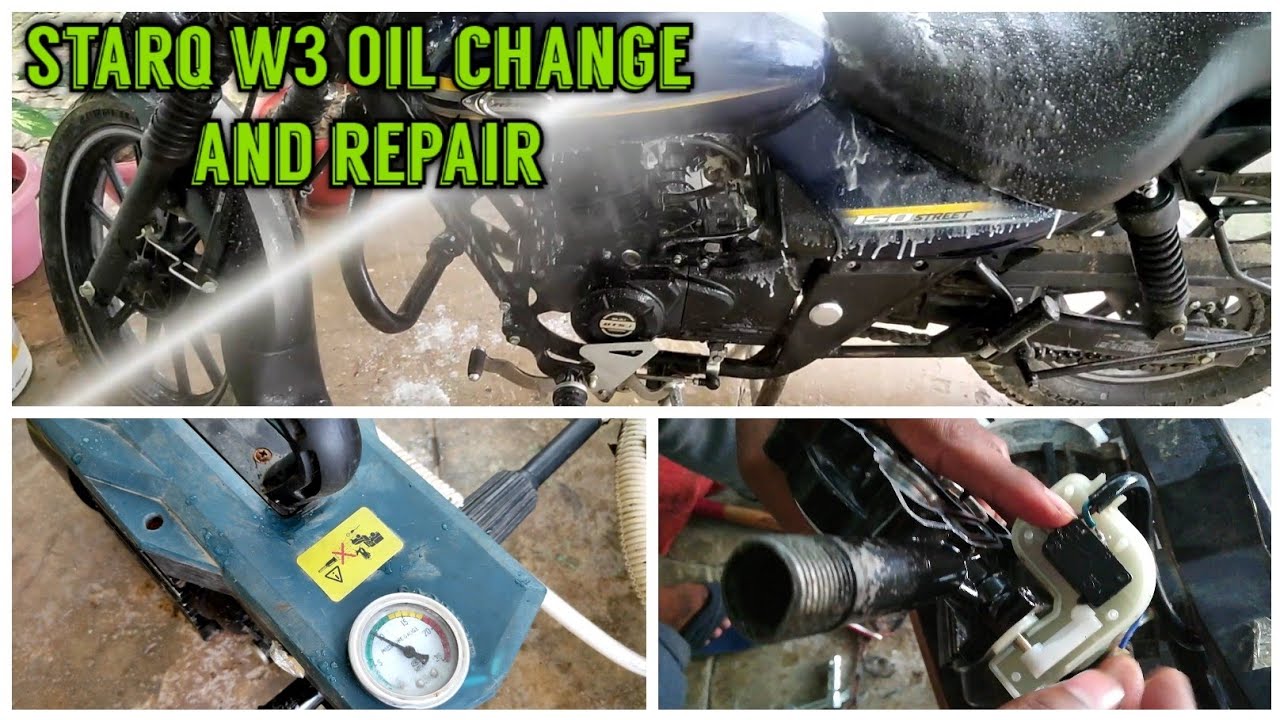 starq w3 pressure washer repair oil change in starq w3 autocut