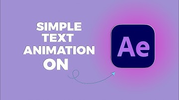 Create Smooth, Simple Text Animation in After Effect | Easy Motion Design Tutorial Beginner No Plug