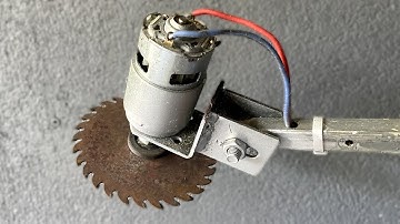 DIY | Make Your Own Simple and Effective Battery-Powered Lawn Mower