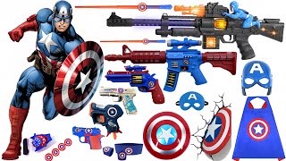 Captain America Toy Series unboxing review - Action Doll, Spider Man, Marvel Hero,Cloak, Mask,Gloves
