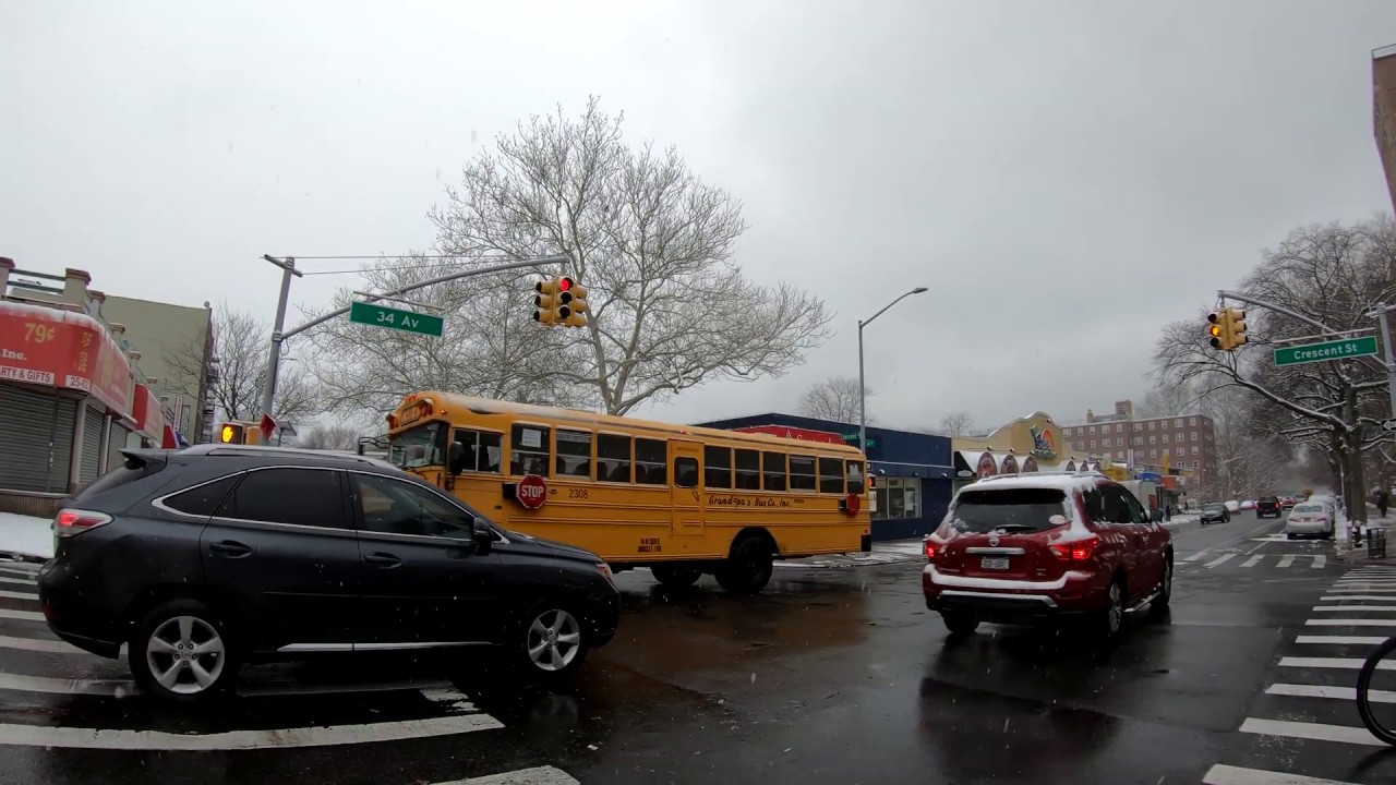 ⁴ᴷ⁶⁰ Прогулка по Нью-Йорку (с озвучкой): от Кресент-стрит до Лонг-Айленд-Сити (1 марта, 2019)