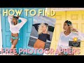 HOW TO FIND FREE PHOTOGRAPHERS| VLOG Watch me do photoshoots!