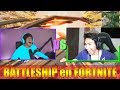 Fernanfloo vs Luzu - Battleship en fortnite