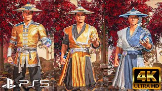 Mortal Kombat 1 | MAX LEVEL RAIDEN ALL SKINS AND GEAR With All Color Palettes UNLOCKED Showcase
