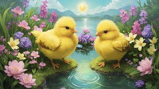 Beautiful Spring Music - Easter Chicks | Relaxing, Happy