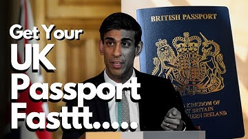 Get Your UK Passport Fast: Quick & Easy Urgent Application Guide!