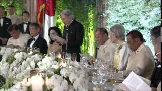 State Dinner in Honor of Their Majesties The Emperor and Empress of Japan