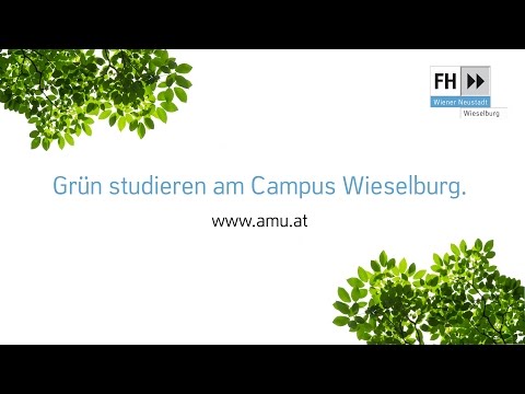 Grün Studieren am Campus Wieselburg