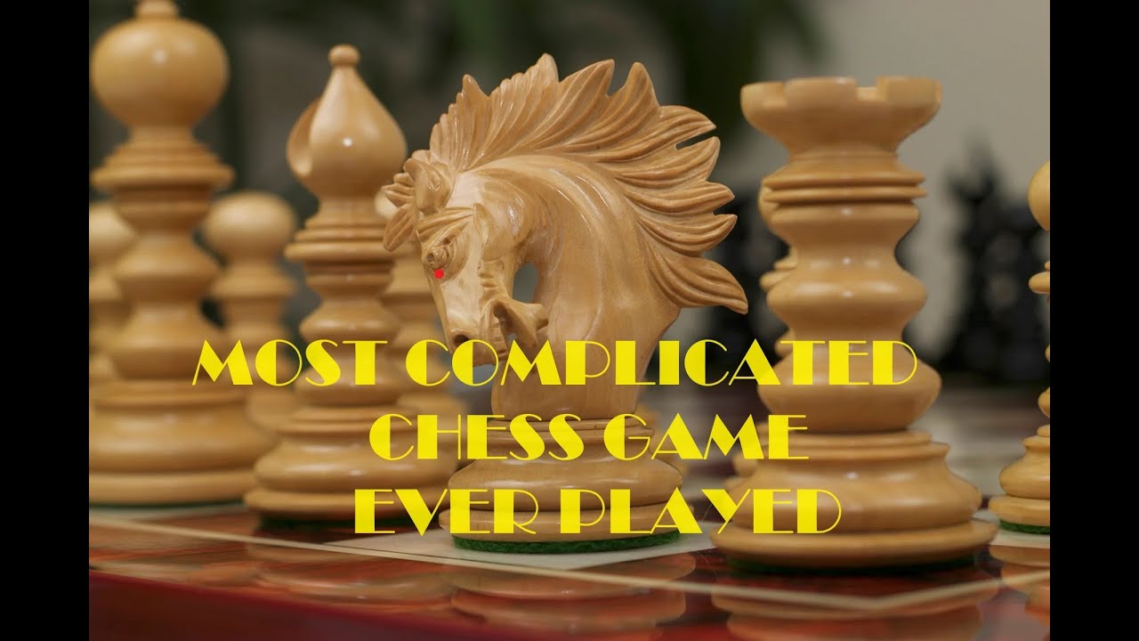 Is this the most complex Chess game ever played? - YouTube