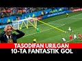 FUTBOL TARIXIDAGI TASODIFAN YOHUD KUTILMAGANDA URILGAN ENG CHIROYLI 10-TA GOL