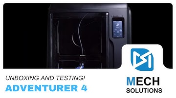 Adventurer 4 Unboxing and Testing!