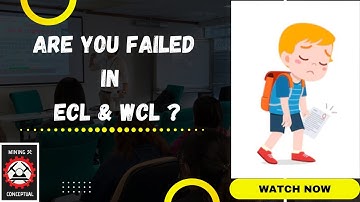 ARE YOU FAILED IN ECL & WCL ? || MINING SIRDAR EXAM 2022