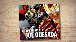 The Marvel Art of Joe Quesada (book flip)