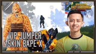 Jumper Mengganas Guna Skin Bape X PUBGM!! VIP Jumper Gameplay!! PUBG Mobile