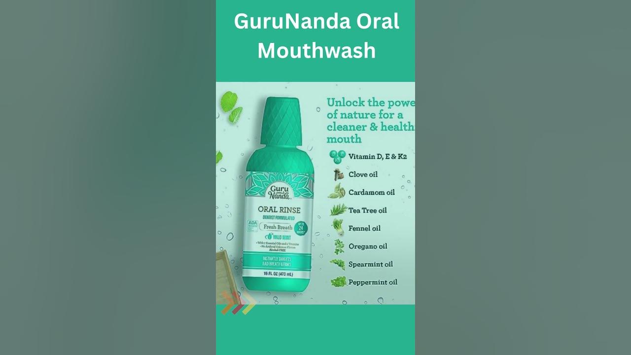 best gurunanda concentrated mouthwash 2023 YouTube