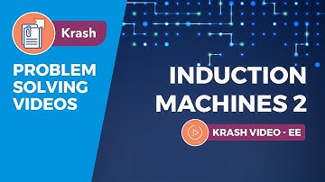 GATE (EE) - Induction Machines 2 (Electrical Machines) - Krash - Problem Solving