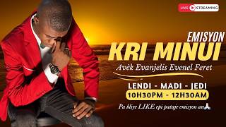 CRI MINUIT | PA GEN BARYÈ KI KA BARE PITIT BONDYE | LUNDI 19 OCTOBRE 2026