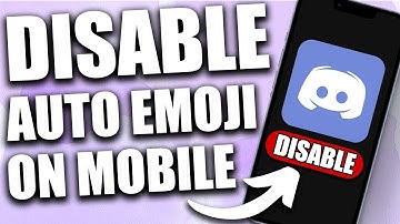 How to Disable Auto Emoji on Discord Mobile (2024) - IOS/Android
