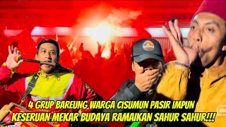 Keseruan Mekar Budaya Meriahkan Bangunkan Sahur!!! Feat Warga Cisumun