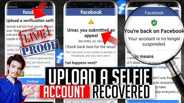 Fix Upload A Verification Selfie Facebook 2024 | Facebook Selfie Verification | Suspended Facebook