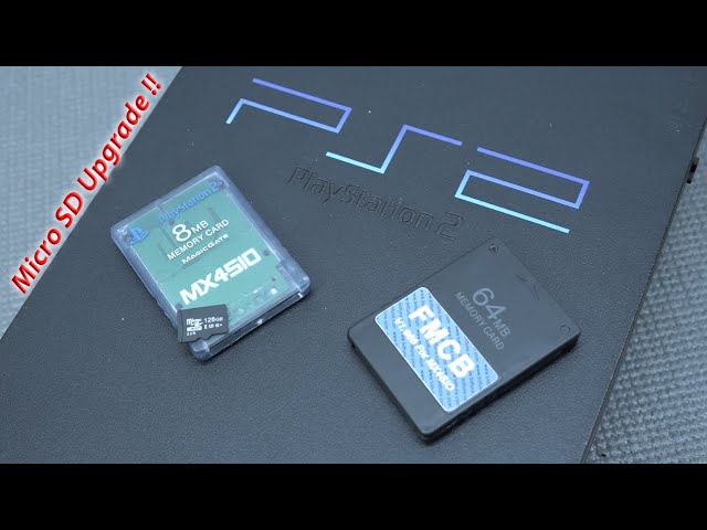 RGEEK MX4SIO Memory Card Adapter with 16MB PS2 FMCB Memory Card