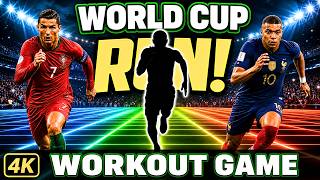 WORLD CUP RUN! Immersive Interactive Workout #39