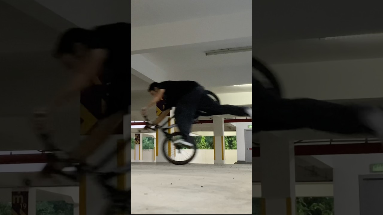 Elbow glide variation & the hitchhiker ⏪ #bmx #bmxplus #bmxflatland