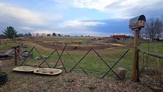 Making A NEW CREATIVE Garden Fence! _ DIY Project! // Whitt Acres