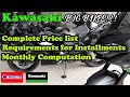 Kawasaki Big Bikes Complete Price List | Kawasaki Cavite | JHAD Motovlog