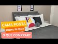 COMO MONTAR UMA CAMA POSTA BONITA GASTANDO POUCO - LUANA VIANA