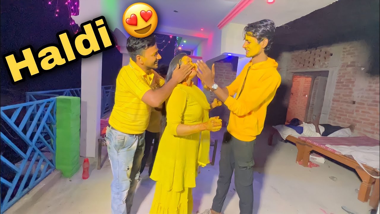 Goan Ki Haldi😍 | Meraj vlog