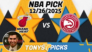 Miami Heat vs Atlanta Hawks Pick 12/26/25 NBA Pick Prediction