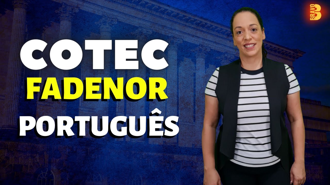 PORTUGUÊS P/ BANCA COTEC/FADENOR 2022